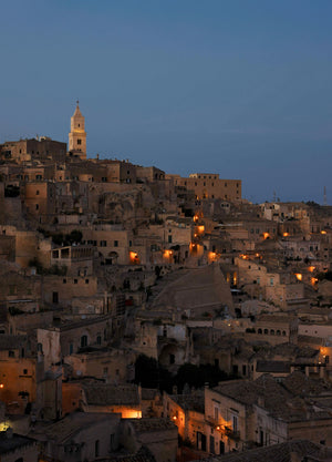 Dusk in Matera